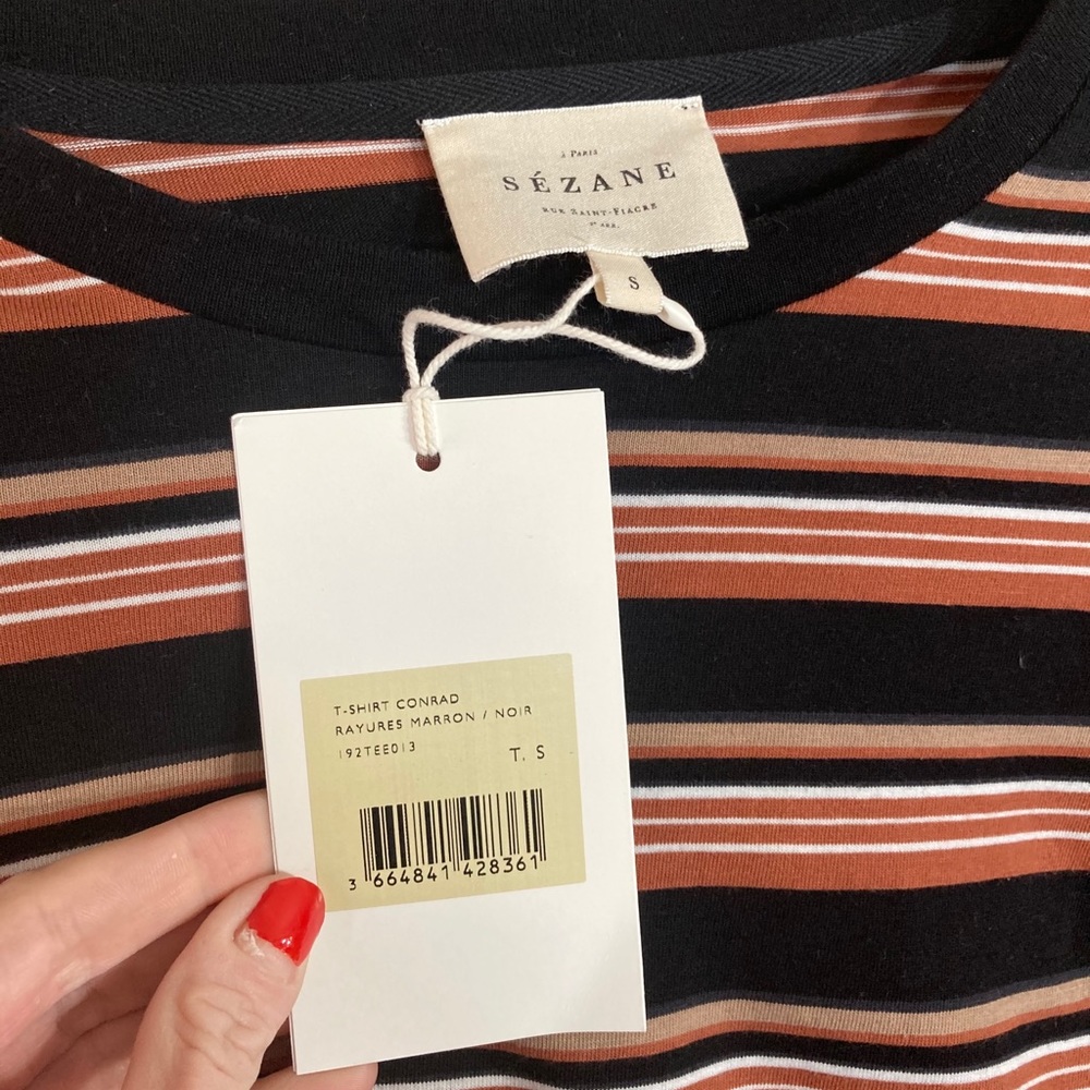 LAST DAY Sezane - Conrad tee shirt - Picture 7 of 9